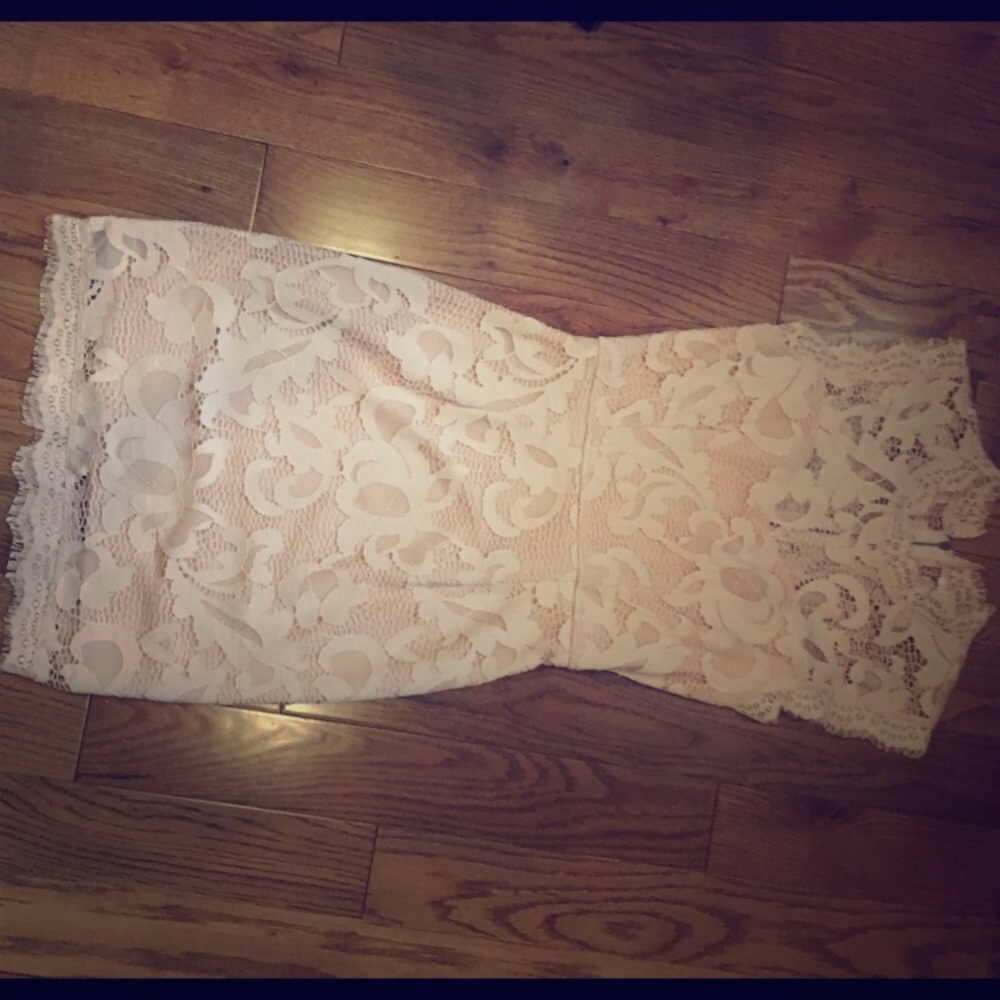 Blush Illusion Cocktail Dress